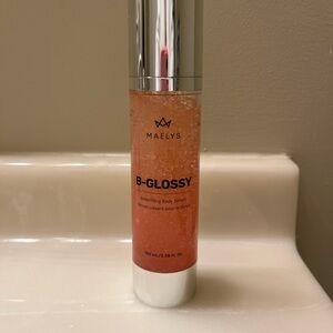 B-GLOSSY Smoothing Body Serum - Pink and Silver